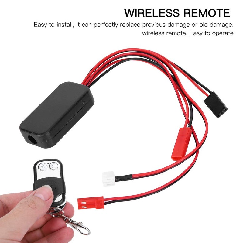 Winch Controller Simulated Remote Receiver with Plug Fit for SCX10