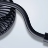Car Fan Powerful Low Noise 3 Speeds Adjustable Portable USB