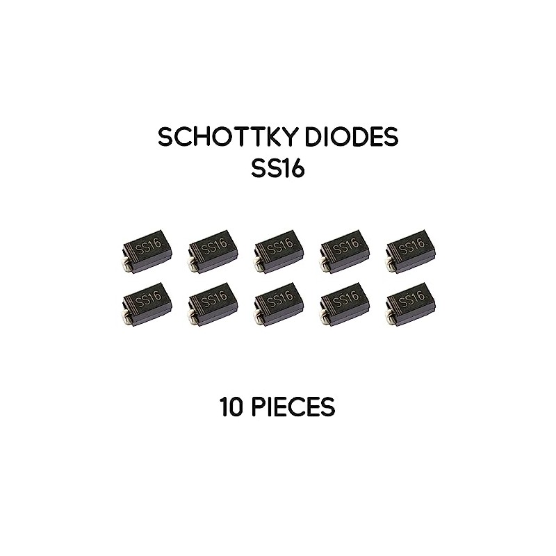 Schottky Diodes SS16-10 Pieces