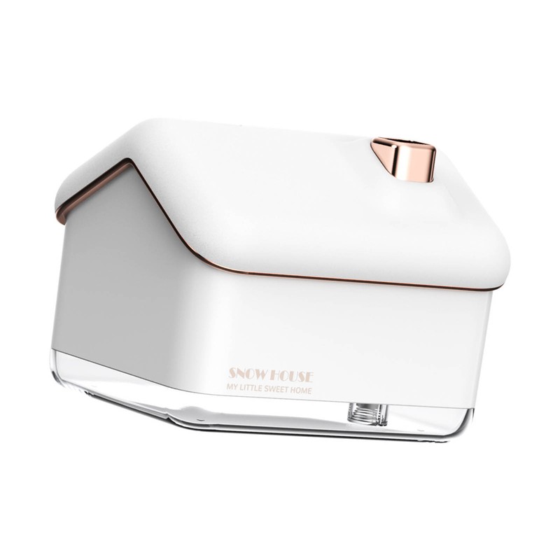 Snow House Mini Humidifier USB Nano Atomization Humidifier with Night
