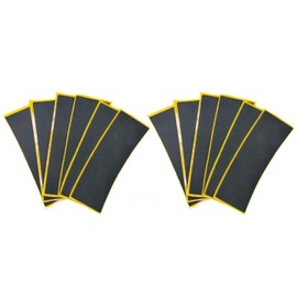 LEEFAI Foam Grip Tape for Pro Fingerboard Deck Size 38 mm x 110 mm Thickness 1.12 mm Pack of 12