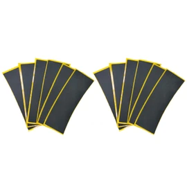 LEEFAI Foam Grip Tape for Pro Fingerboard Deck Size 38 mm x 110 mm Thickness 1.12 mm Pack of 12