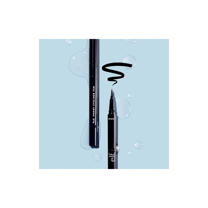 e.l.f. e.l.f. Intense H20 Proof Eyeliner Pen, Smooth, Precise, Defines,
