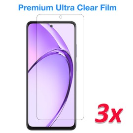 MEZON [3 Pack] Ultra Clear Screen Protector Film for OPPO A80 5G – Case Friendly, Shock Absorption (OPPO A80 5G, Clear)