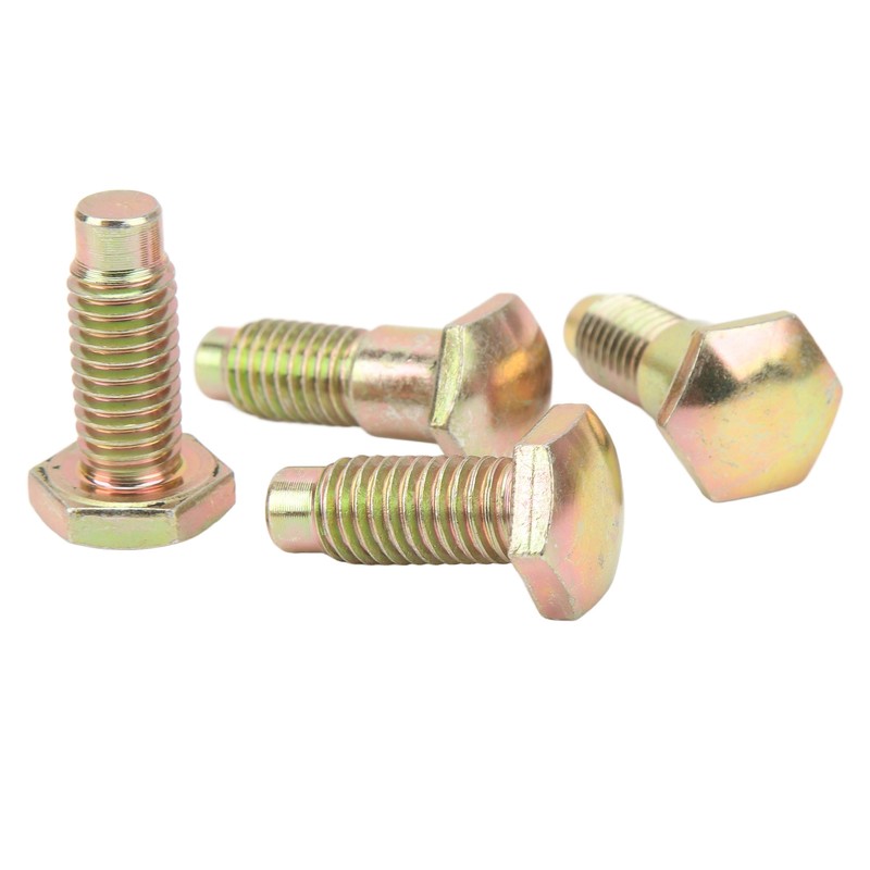 4PCS Car Seat Belt Bolts High Strength 13/16in Head Reliable
