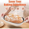 NSIRONS Enameled Cast Iron Sourdough Bread Oven, 2.5 QT Loaf