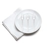 100 Pcs Clear Plastic Forks, Disposable Forks, BPA-Free, Heat Resistant,