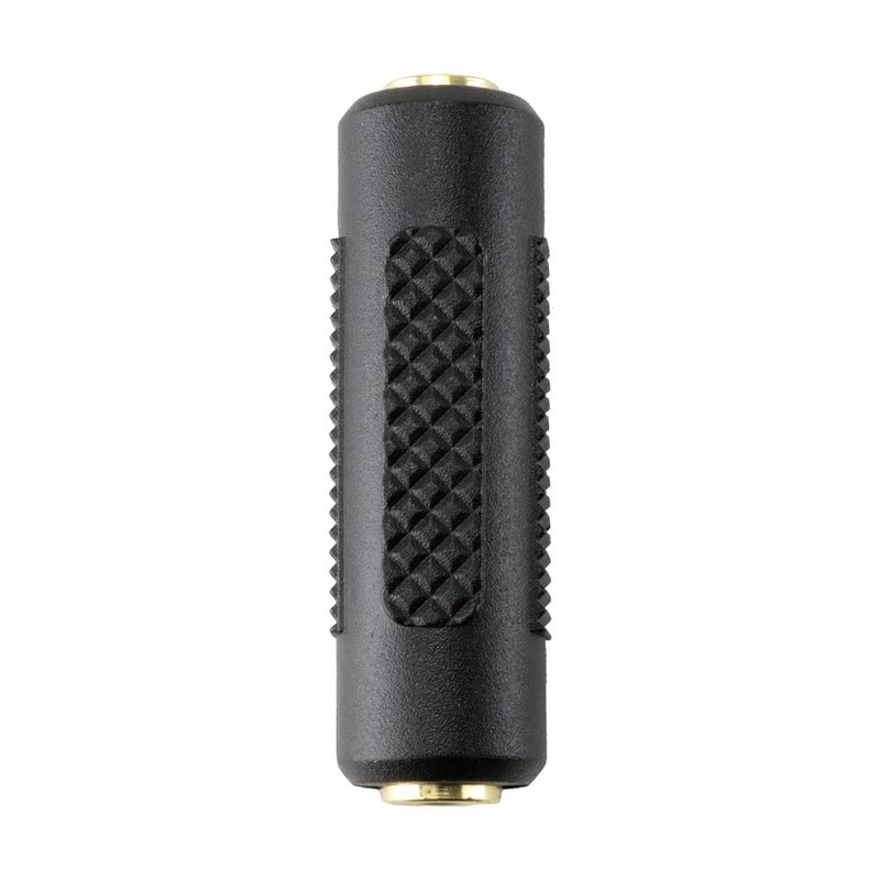 1/8" (3.5mm) Female to Female Stereo Coupler