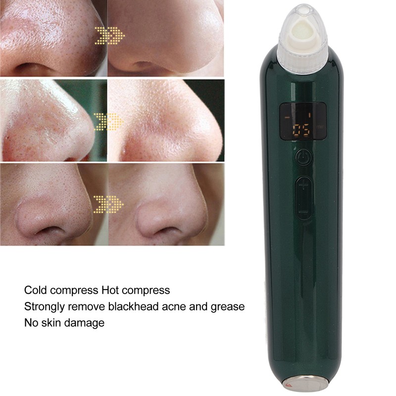 6 Probes Blackhead Remover Pore Vacuum Rechargeable Facial Cleaner Portable