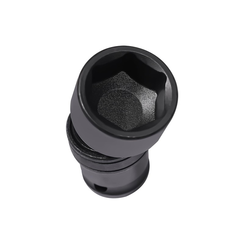 Universal Swivel Impact Socket Set, 15 PCS 3/8" 8-22mm Drive