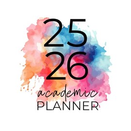 2025–2026 Academic Planner: Monthly & Weekly Organizer for Teachers, Students, and Families