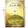 Across The Miles Religious Easter Card - Christian Easter Card