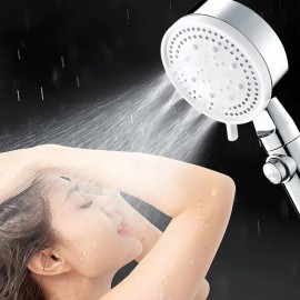 Regadera Ducha De Mano Alta Presión Telefono Cabezal 5 Modos