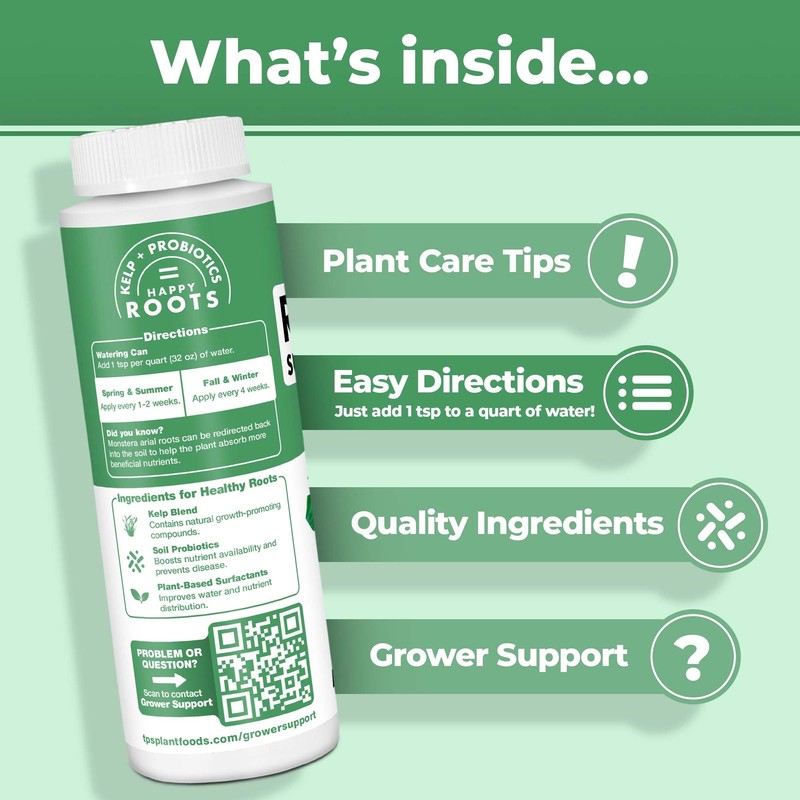 TPS NUTRIENTS Root Supplement for Monstera Plants, Stimulate and Propagate