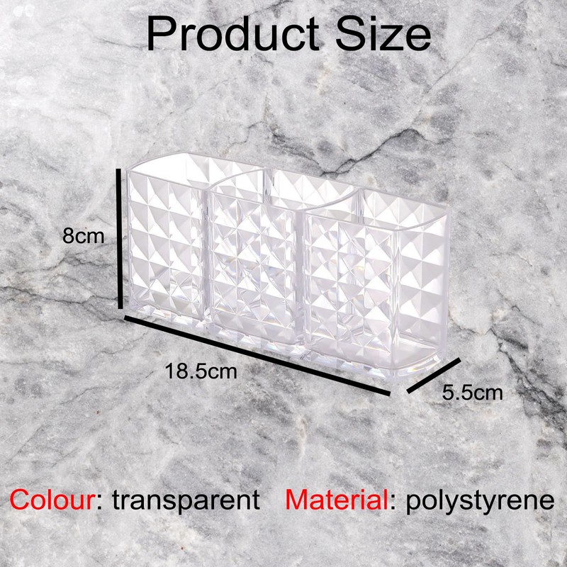 SUpoetry Makeup Brush Holder, Make Up Organiser, Cosmetic Organiser, Ideal
