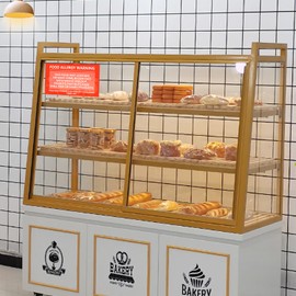 Food Allergy Warning Notice Sign 5x8 Inch Self Adhesive Caution Warning Sticker for Cafe Restaurant Hotel Business Home Sign,8 Pcs