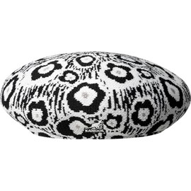Kangol Retro Flower Beret - Black/XL