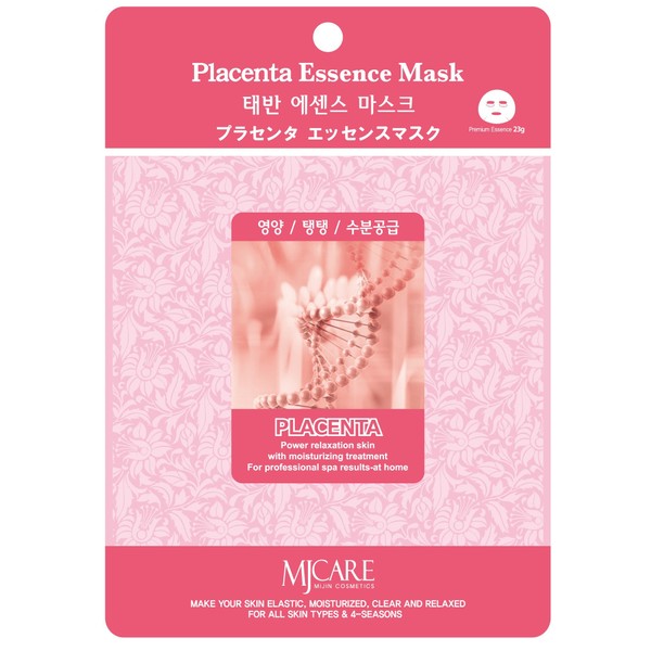 MJCARE essence mask Placenta 10-sheet set