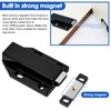Push Open Door Catches，6 Pack Magnetic Push to Open Latch,