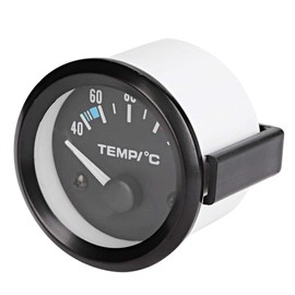 Water Thermometer, LED Digital Meter, 2 inch 52mm for Car Truck Water Temperature Meter