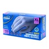 100x Disposable Gloves Vinyl Clear Powder Free Examination Food Handling