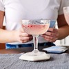 Libbey Hobstar Coupe Cocktail Glasses, 8.5 ounce, Set of 4