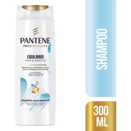 Shampoo Equilibrante Pantene Equilibrio Raíz Y Puntas 300 Ml                                                                                          