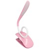LED Desk Lamp 360° Adjustable Clip On USB Rechargeable Table