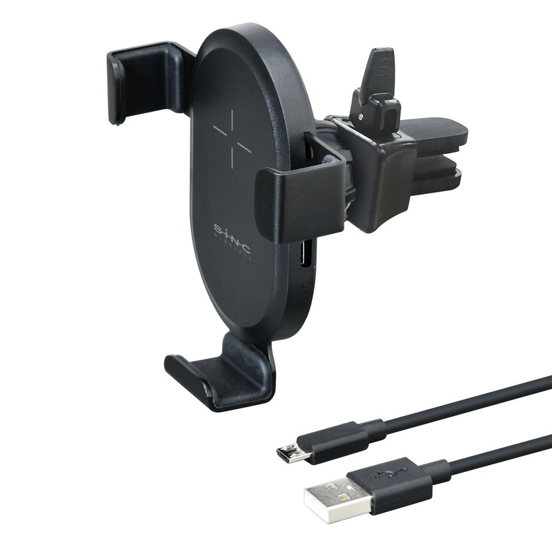 Seiwa D556 Wireless Charging Holder, 10 W, Qi Wireless Charger,