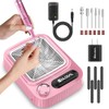 2en1 Taladro De Uñas Pulidor Esmeril Drill Profesional 45000