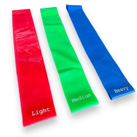 Pro Resistance Loop Exercise Bands - Set of 3