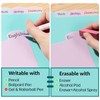 Sooez 8-Tab Long-Lasting Plastic Write & Erase Big Tab Dividers