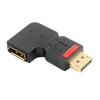 Jser Right Angled 90 Degree DisplayPort Male to Female Extension