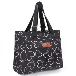 HSHRISH Lunch Bags for Women, Insulated Lunch Tote Bags, Reusable Waterproof Leakproof Cooler Bag, Large Adjustable Shoulder Bag for Adults Work Shopping Picnic Beach Outdoor,Heart Shape,15L