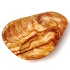 das Olivenholzbrett® Olive Wood Bowl with 3 Compartments / Tapas