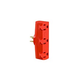 Leviton R52-00699-000 Triple Tap Plug-In Outlet Adapter