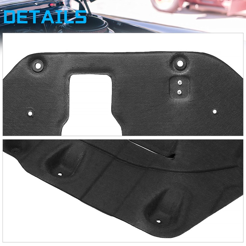 ECOTRIC Engine Splash Shield Compatible with 2015-2017 Hyundai Sonata Front