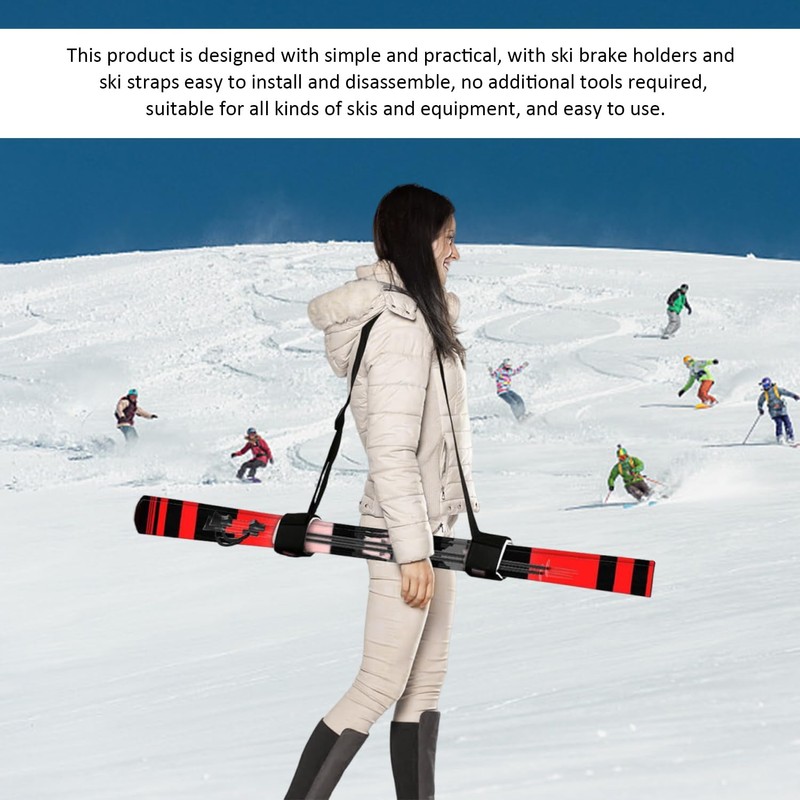 15 Snowboard Bindings And 1 Snowboard Strap, Ski Supplies, Ski