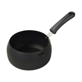 Pearl Metal LD-464 Liberty Corporation IH One-Handed Tempura Pot Frying Pot Pot Pot 6.3 inches (16 cm) with Pouring Spout