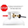 Flame King Propane Torch Kit Heavy Duty Weed Burner, 500,000