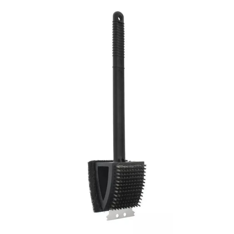 Expert Grill Cepillo Para Asador Triple Fución Limpia 37.5cm Expert