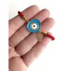 Blue Evil Eye Hamsa Hand Red String Lucky Charms Bracelet