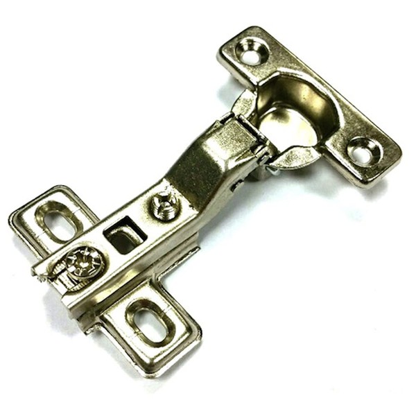 Merriway BH06231 (10 Pcs) Slide-On Kitchen Cabinet Wardrobe Hinges, Cruciform