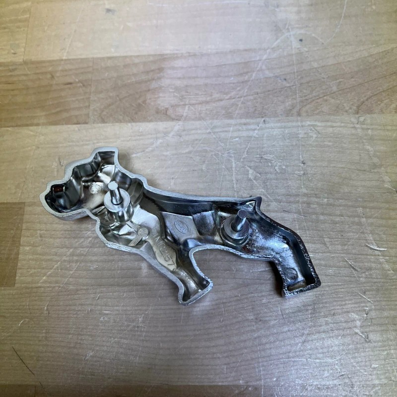Mack OEM Vintage Mack Truck Bulldog Right Fender Emblem Chrome