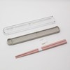 OSK HS-16 Antibacterial Pull Lid Chopsticks Case Set, 7.7 inches