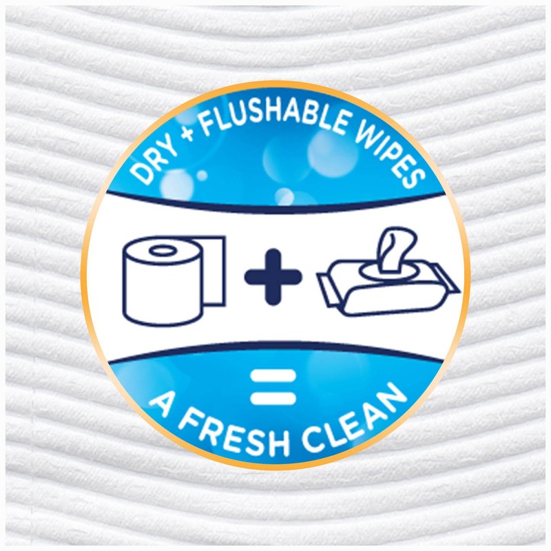Cottonelle CleanCare Toilet Paper, 48 Double Rolls, Strong Bath Tissue