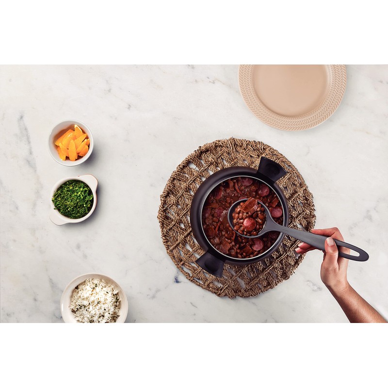 Tramontina Ladle Ability Gray Kitchen Tool Nylon Resin Heat Resistant