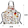 BGBDEIA German Landmarks and Food Apron for Women Men, Adjustable