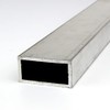 OnlineMetals 6063 Aluminum Rectangular Tubing, Unpolished (Mill) Finish, Extruded, T52