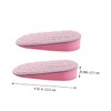 Ipetboom 2 Pairs Invisible Heel Lift Inserts Comfortable Half Height